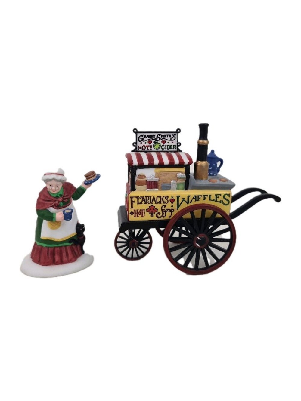 Department 56 "Christmas Bazaar Flap Jack" 56596 Heritage Village Accessories